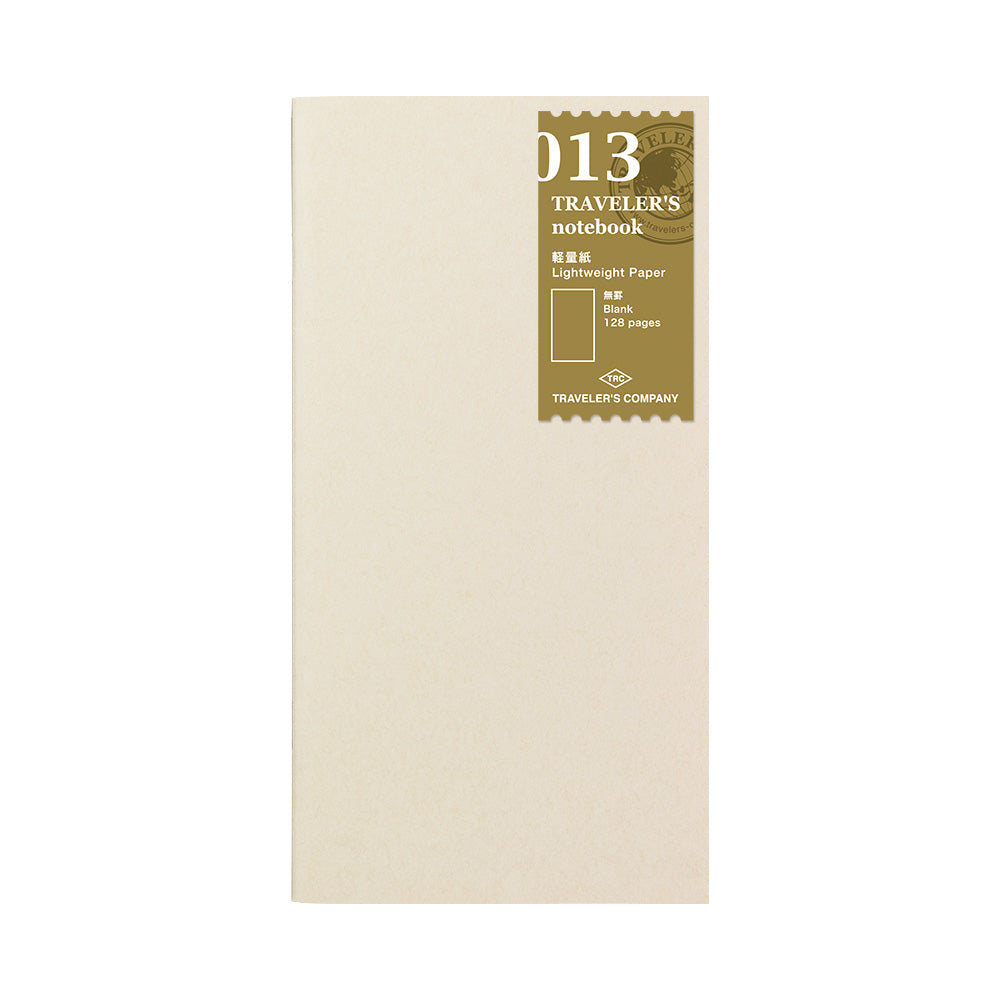 Traveler&#39;s Notebook Company - Thin Paper Notebook Refill (013)