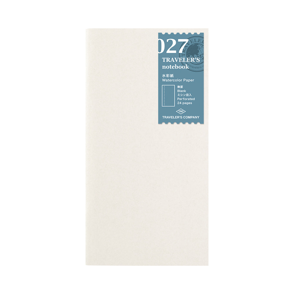 Traveler Notebook Refill Watercolor Paper (027)