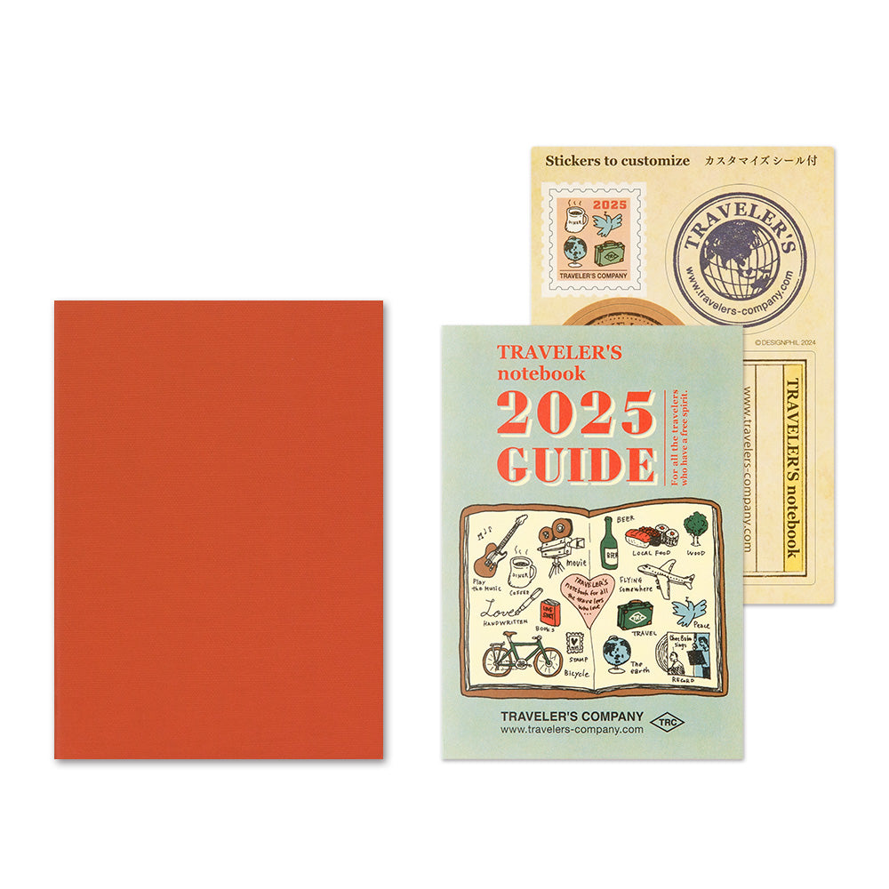 Travelers Notebook - 2025 Kalender, Monthly passport size