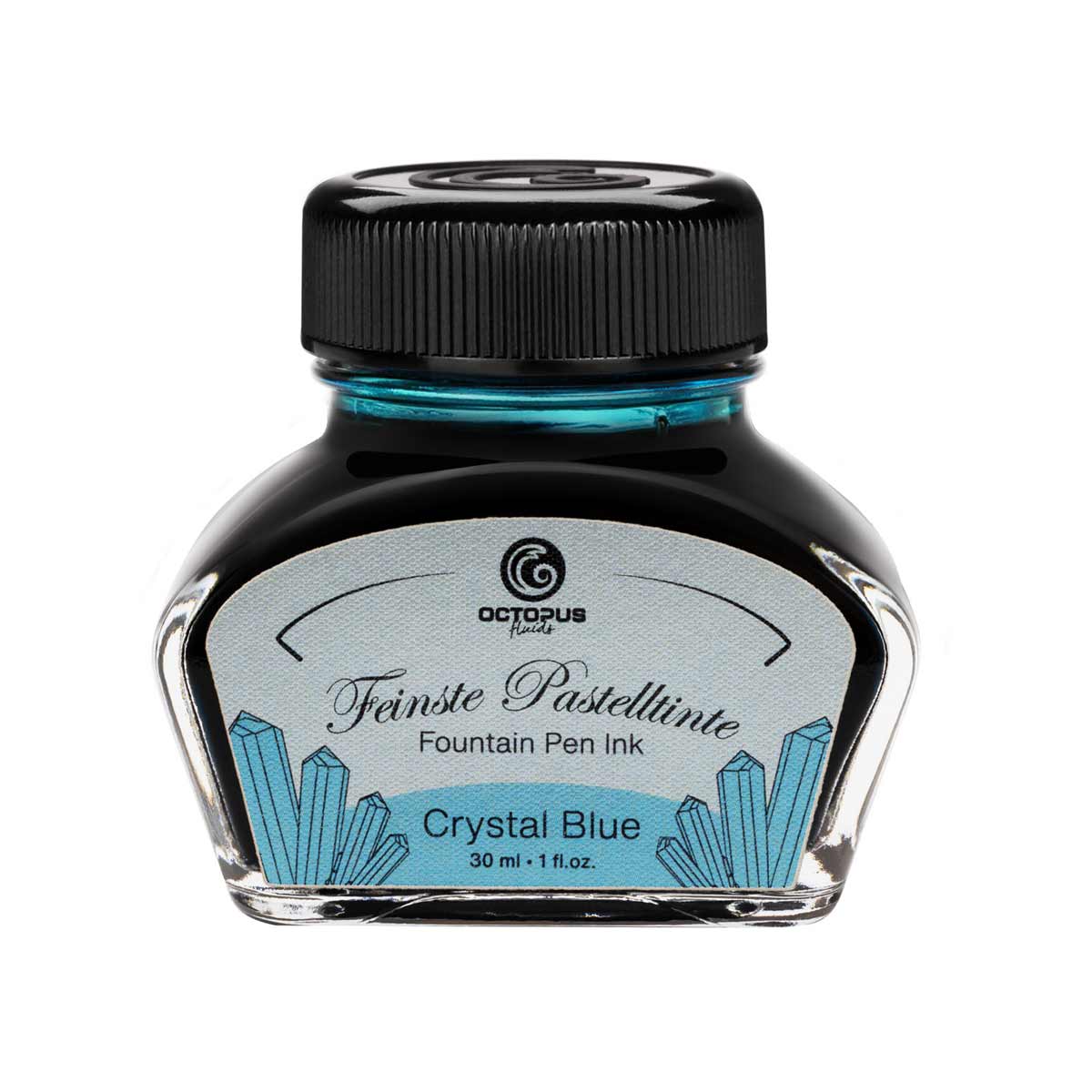 Octopus Fountain Pen Ink Pastel - Crystal Blue