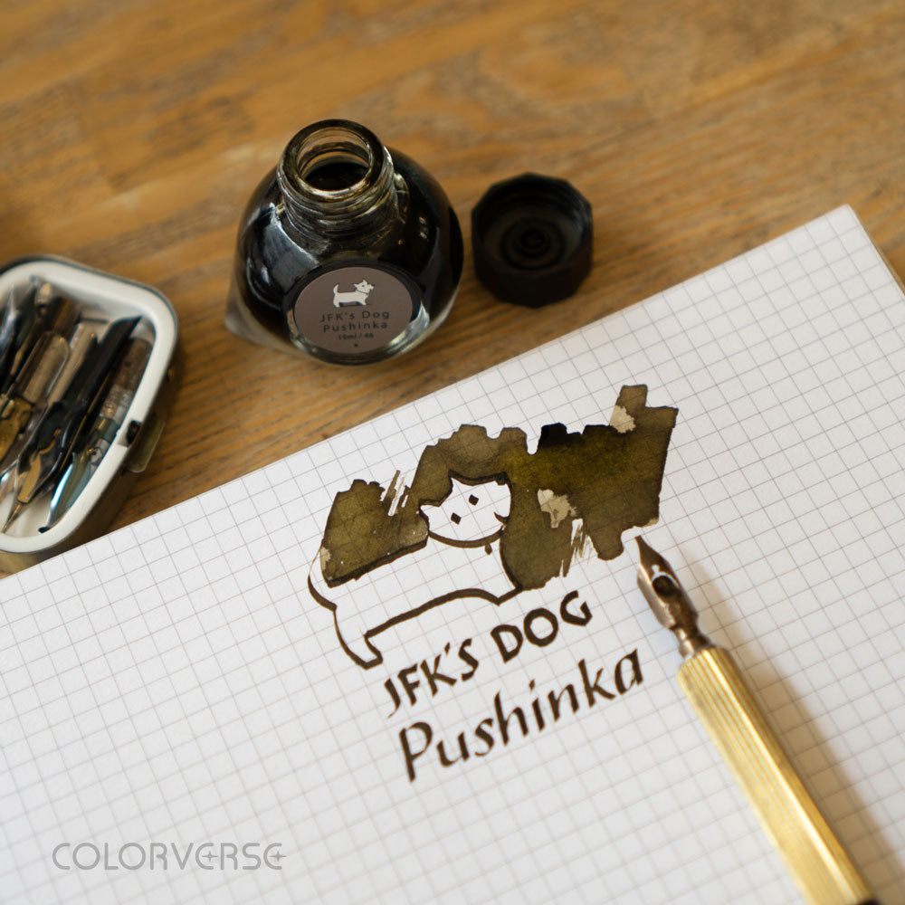 colorverse ink set Strelka &amp; JFKs Dog Pushinka