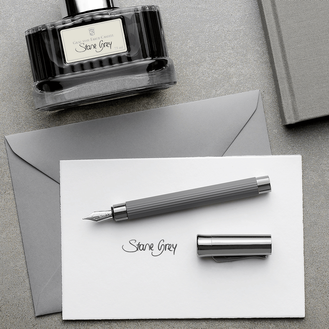 Graf von Faber-Castell - Füllfederhalter Tamitio Stone Grey