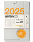 Leuchtturm1917 - Kalender 2025 zum Einkleben