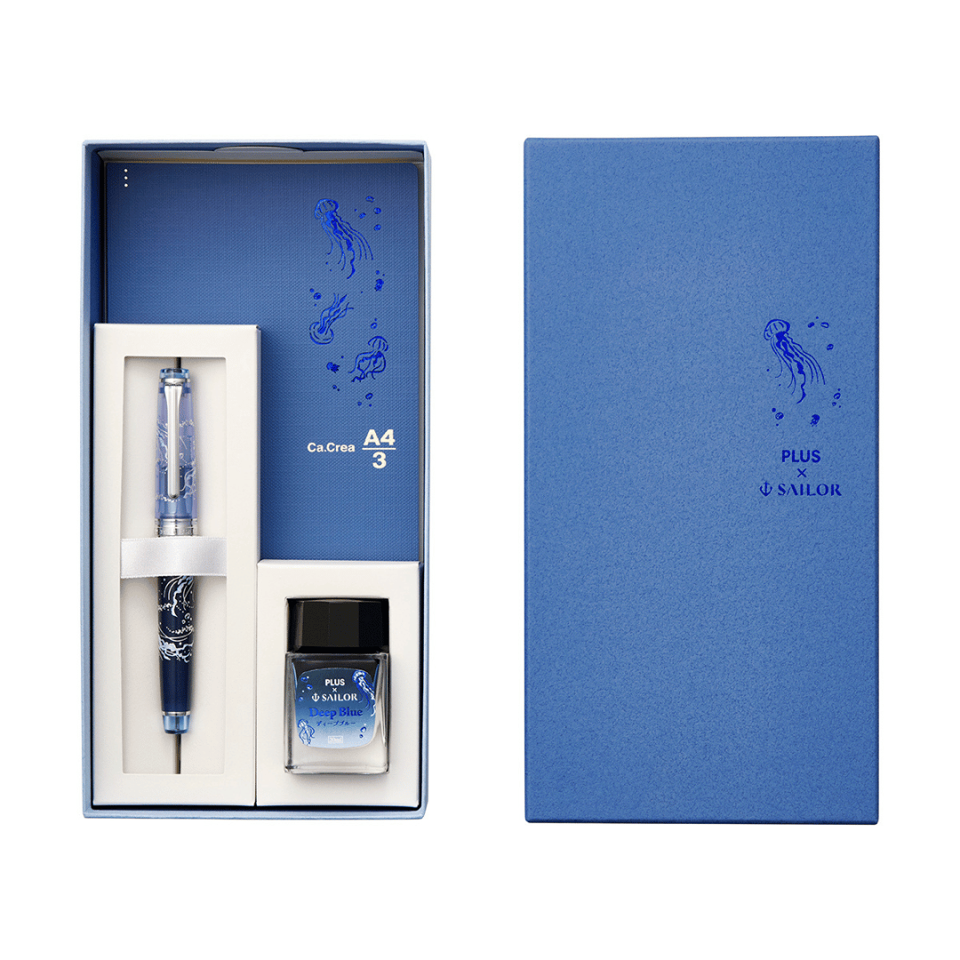 Sailor Pro Gear Slim Füllhalter - Jellyfish limitiert Edition x PLUS