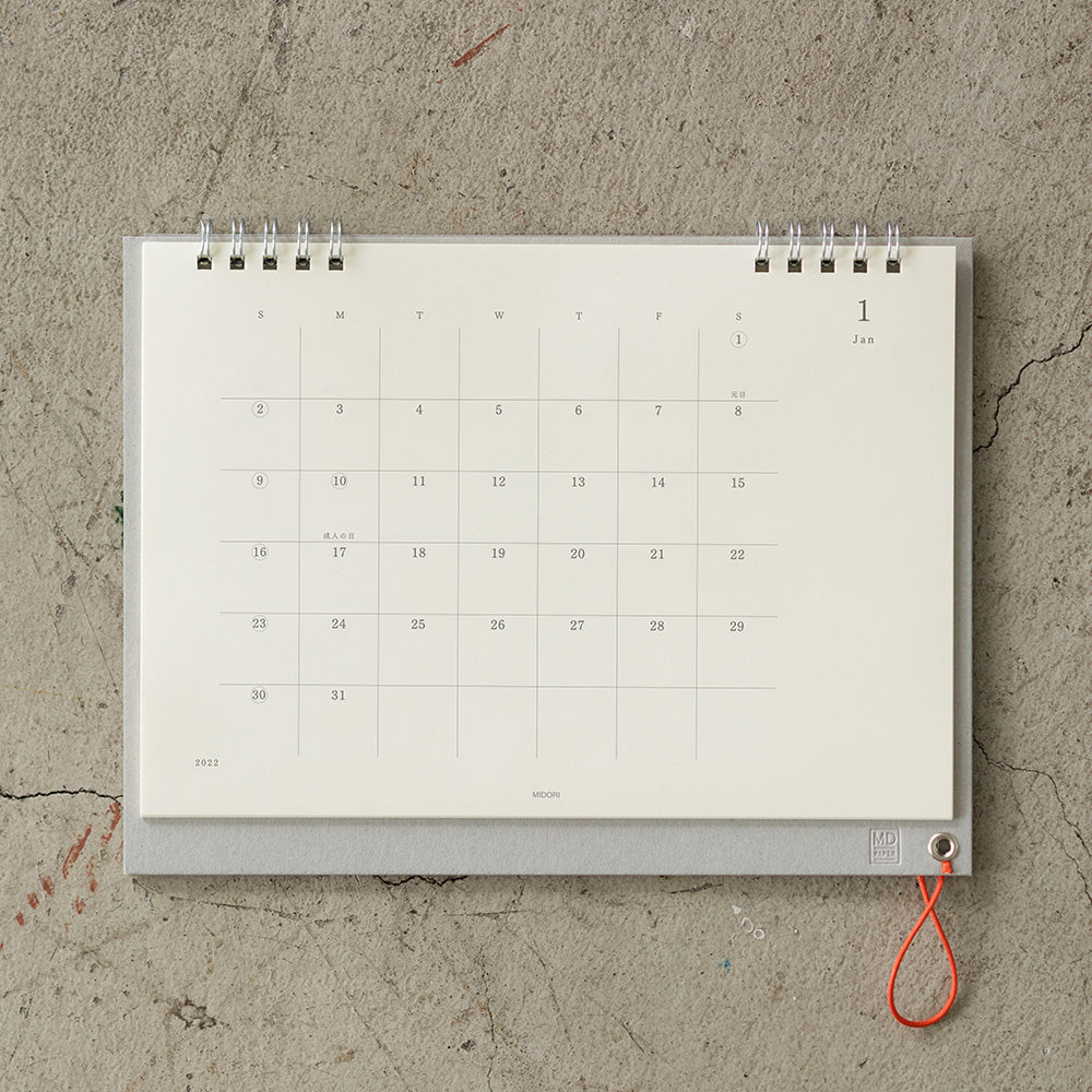 Midori MD Tischkalender 2025